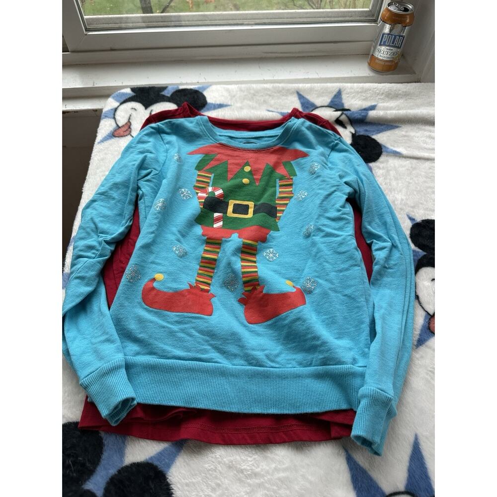 Kids 10/12 Christmas/Holiday Clothing Lot